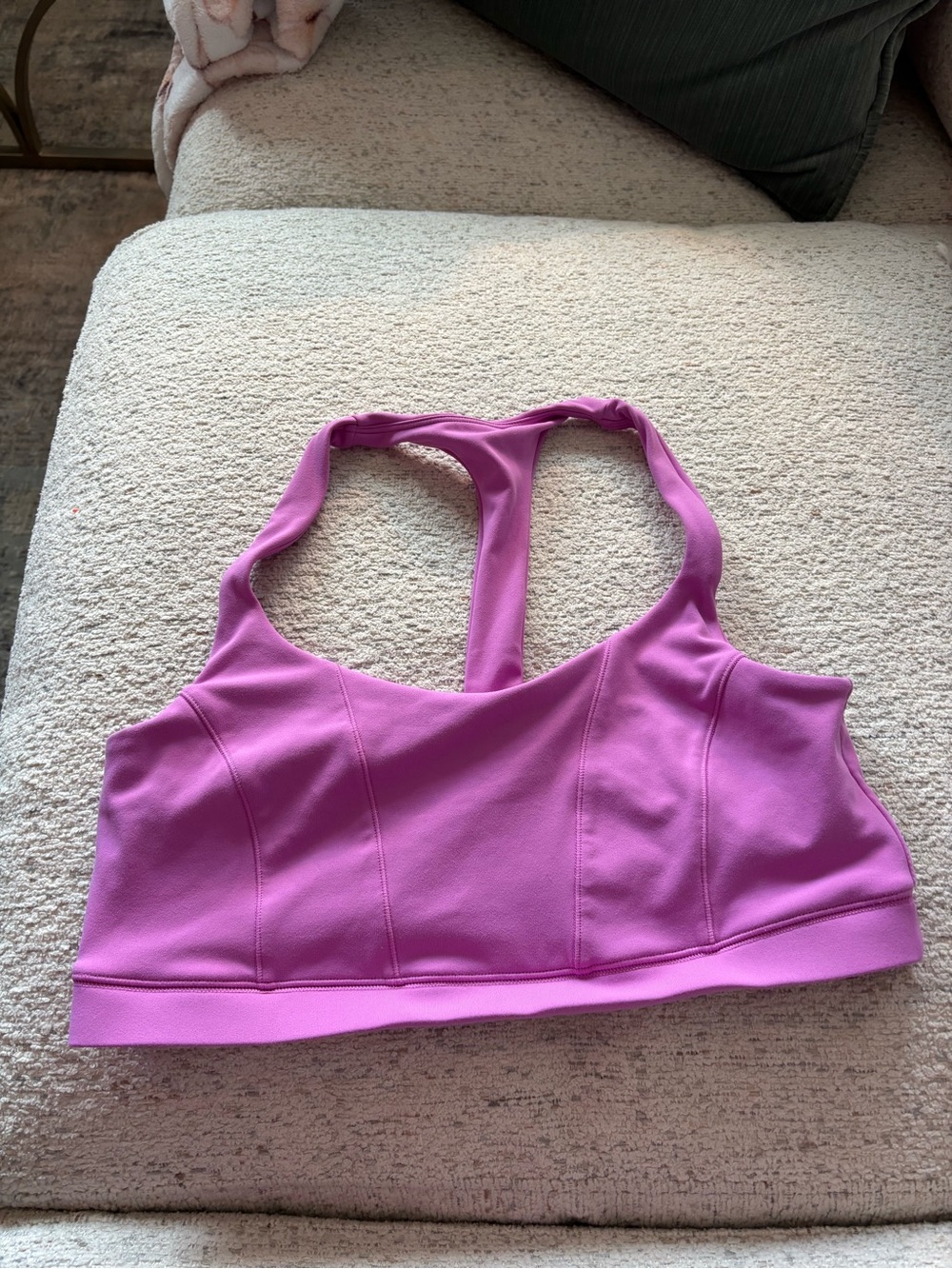 Blogilates Supportive Purple Pink Racerback Sports Bra Everyday Active XL